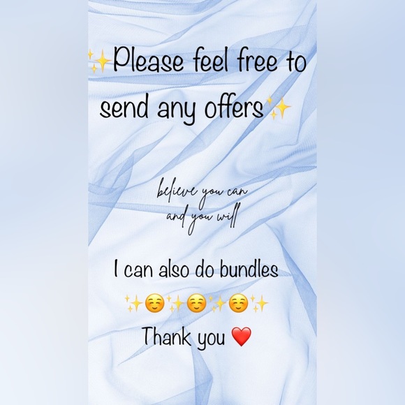 Send offers , ✨✨✨☺️☺️❤️❤️❤️ - Picture 1 of 1